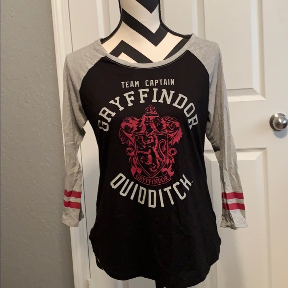 Gryffindoor Quidditch baseball T